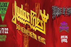 Release Athens 2022: Οι Judas Priest την Παρασκευή 15 Ιουλίου 2022 στην Πλατεία Νερού