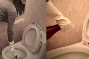 «Επανάσταση» στην τουαλέτα: Καθαρίστε τη λεκάνη μέσα σε 3 λεπτά! (Βίντεο)