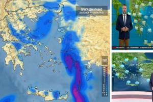 Καιρός σήμερα 28/11: Με κρύο και χιόνια ξεκινάει η βδομάδα! Τοπικές βροχές σε όλη τη χώρα - Συναγερμός Γιάννη Καλλιάνου και Κλέαρχου Μαρουσάκη (Video)