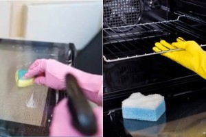Καθαριστικό "συνονθύλευμα": Το κόλπο με την μαγειρκιμη σοδα και 2 ακόμα υλικά για να εξαφανίσετε τα καμμένα λίπη