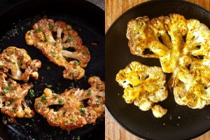 Κουνουπίδι σαν μπριζόλα: H χορτοφαγική και νηστίσιμη συνταγή για «μπριζόλα» του ονείρου με πικάντικη γεύση