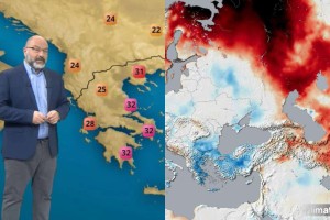 «Δίνη» Σάκη Αρναούτογλου: «Πιο ψυχρός Μάης της 15ετίας στην Ελλάδα - 2ος θερμότερος παγκοσμίως...»