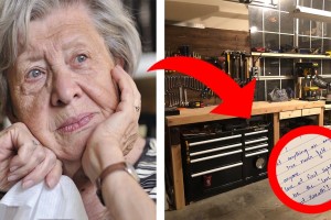 76χρονη χήρα 10 μήνες μετά τον θάνατο του συζύγου της βρήκε την δύναμη να καθάρισει το εργαστήριο του - Το τσακισμένο γράμμα που βρήκε στο συρτάρι την έκανε να λυγίσει