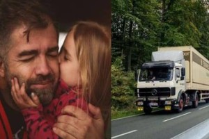 «Έμεινα μόνος μου με 4 παιδιά και τα μεγαλώνω μαζί μου στο φορτηγό»: Η συγκινητική ιστορία του Ηλία