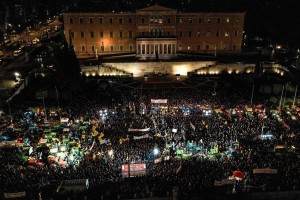 Η Φωτογραφία της Ημέρας: Πανελλαδικό συλλαλητήριο αγροτών στην Αθήνα