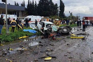 Τραγωδία στη Τουρκία: Ολόκληρη οικογένεια ξεκληρίστηκε σε σοκαριστικό τροχαίο (video)