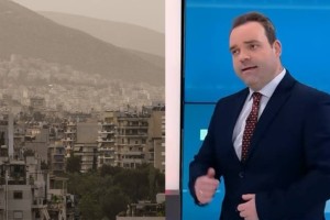 Προειδοποιεί ο Κλέαρχος Μαρουσάκης: «Θα χρειαστούμε δυνατά πνευμόνια - Επιμένει ακόμη η αφρικανική σκόνη» (video)