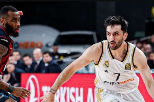 Euroleague: Mία ανάσα από το Final Four η Ρεάλ - Έκανε το 2-0 απέναντι στην Μπασκόνια