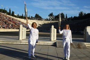 Η φωτογραφία της ημέρας: Η Ολυμπιακή Φλόγα στον τόπο της