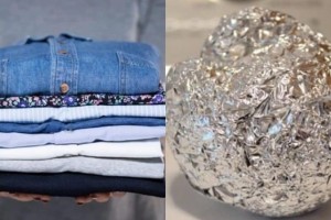 Σώζει ζωές το αλουμινόχαρτο: Το έξυπνο κόλπο για να κρατήσει τα ρούχα σαν καινούργια με φυσικό τρόπο