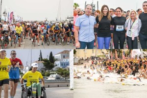 Λαμπερό τριήμερο στις Σπέτσες: Το Spetsathlon γιόρτασε τα 10 χρόνια του με ρεκόρ συμμετοχών