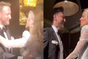 Κώστας Καραφώτης – Κάτια Μάνου: Ξαφνιάστηκαν οι καλεσμένοι με το τραγούδι που χόρεψαν στο γλέντι του γάμου τους