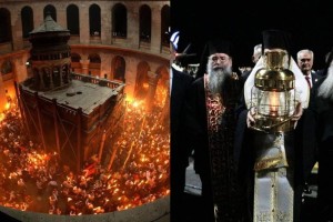 Σε εξέλιξη η τελετή αφής του Αγίου Φωτός στον Ναό της Αναστάσεως στα Ιεροσόλυμα: Πότε θα φτάσει στην Ελλάδα - Δείτε LIVE