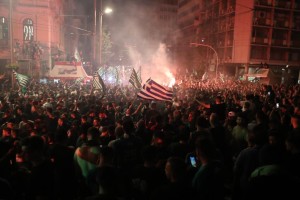 Ατελείωτο πράσινο πάρτι σε όλη την Ελλάδα: Πανηγυρισμοί μέχρι το ξημέρωμα για τον Επτάστερο Παναθηναϊκό - Το μεσημέρι της Δευτέρας (27/5) στην Ελλάδα οι θριαμβευτές
