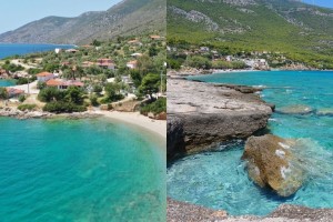 Γαλάζια «όαση» 1 ώρα και 20 λεπτά από την Αθήνα: Η παραλία με την πλούσια βλάστηση και τα κρυστάλλινα νερά