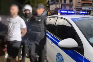 Κηφισιά: Χειροπέδες σε γνωστό τράπερ - Αρνήθηκε έλεγχο της Αστυνομίας (video)