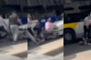 Σοκάρει το βίντεο από τον άγριο τσακωμό στο Αιγάλεω: Του κλωτσάει το κεφάλι, πετάει την γυναίκα του στον δρόμο και στην συνέχεια τον παρασύρει με το ΙΧ!