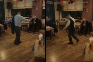 Παππούς χορεύει το πιο ασήκωτο ζεϊμπέκικο και το Youtube «μερακλώνει» με 500.000 προβολές!
