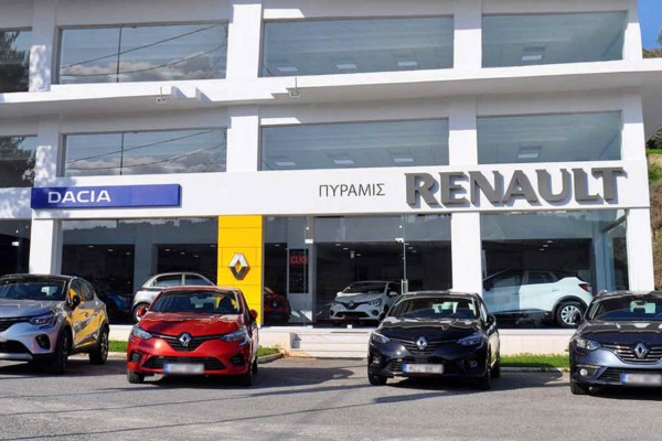 ΠΥΡΑΜΙΣ Ε.Π.Ε: Νέα εποχή Renault στο Ηράκλειο Κρήτης