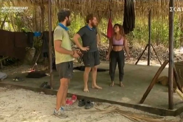 Survivor 4: Απίστευτη η Ελευθερία - Πήγε να βγάλει κλέφτες Τζέιμς και Μπάρτζη... για ένα αντιανεμικό