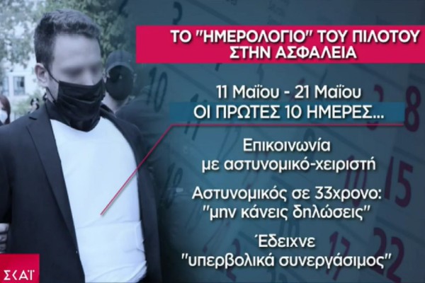 Έγκλημα στα Γλυκά Νερά: Στο φως το άγνωστο «ημερολόγιο» του 32χρονου πιλότου - Τι έλεγε και τι έκανε όλες αυτές τις μέρες (Video)