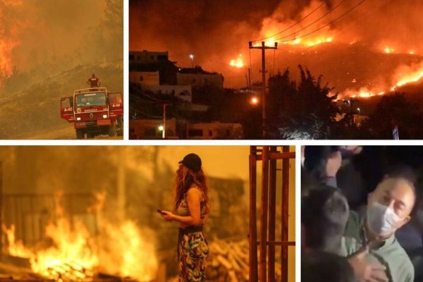 Ασύλληπτες διαστάσεις παίρνουν οι πυρκαγιές στην Τουρκία: Τέσσερις νεκροί, επίθεση κατοίκων στον Τσαβούσογλου