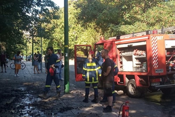 Αυτή είναι η γυναίκα που έβαλε φωτιά στο Πεδίον του Άρεως