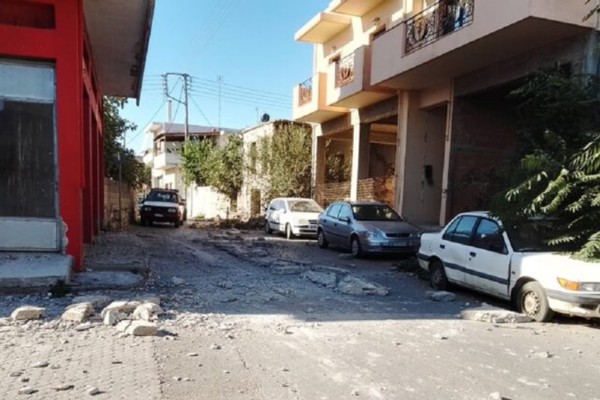 Σοκ στο Ηράκλειο: Καταστράφηκε ένα ολόκληρο χωριό από τον ισχυρό σεισμό