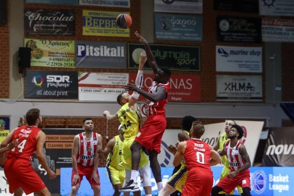 Basket League: Λαύριο-Ολυμπιακός 72-108