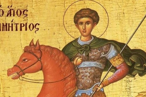 Άγιος Δημήτριος: Η μεγάλη γιορτή της Ορθοδοξίας που τιμά σήμερα η Εκκλησία - Γιατί απεικονίζεται ως καβαλάρης σε κόκκινο άλογο  
