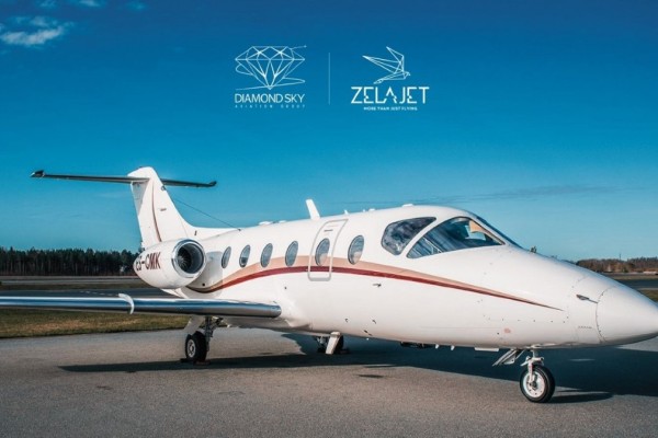 Στρατηγική συμφωνία Zela Jet και Diamond Sky