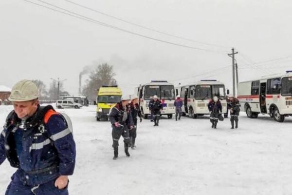 Θρήνος στην Σιβηρία: 57 νεκροί και 63 τραυματίες από έκρηξη σε ανθρακωρυχείο