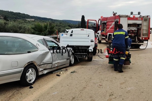 Τροχαίο με νεκροφόρα στην Μεσσηνία: Νεκρή μία γυναίκα – Σοκάρουν οι εικόνες από το σημείο (video)