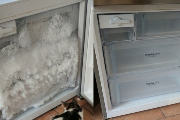 Πανέξυπνο! Έπιασε πάγο το ψυγείο σας; Καθαρίστε το στο… άψε σβήσε!