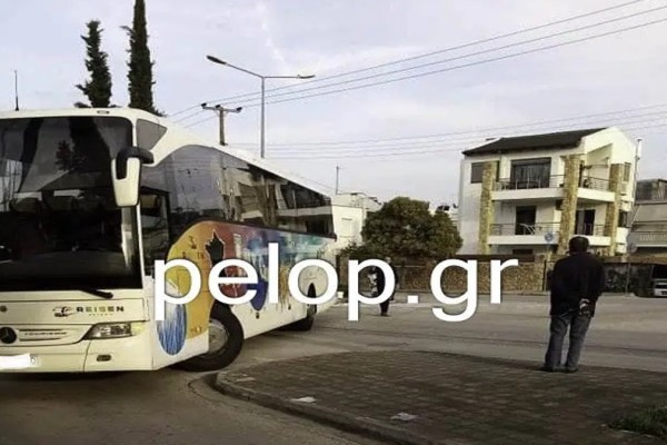 Σοκ στην Πάτρα - Τροχαίο με σχολικό λεωφορείο γεμάτο μαθητές