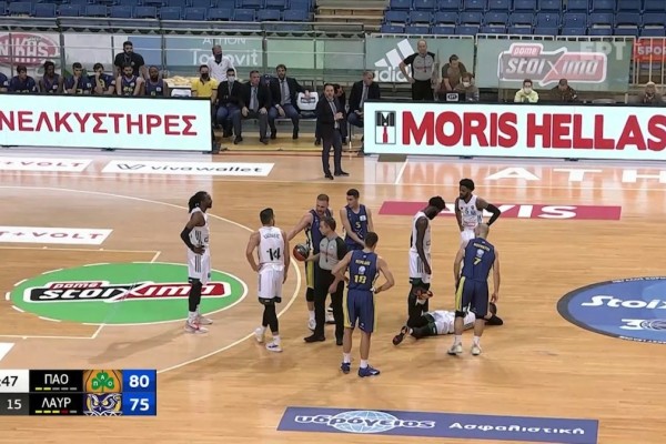 Basket League: Ζορίστηκε ο Παναθηναϊκός και «καθάρισε» στο φινάλε το Λαύριο - Σοκ και αγωνία για Νέντοβιτς (Video)