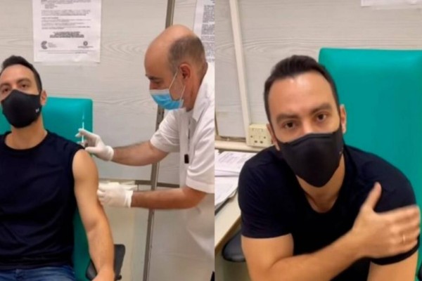 Σάκης Τανιμανίδης: Εκανε την τρίτη δόση του εμβoλίου κατά του κορωνοϊού