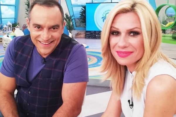 «Βόμβα» στη showbiz: Ξανά μαζί Κατερίνα Καραβάτου και Κρατερός Κατσούλης;