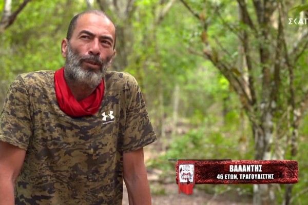 Survivor 5: «Καρφιά» του Βαλάντη - «Με έβαλαν δίπλα στον Γιωρίκα ενώ έχω τεράστια δημοφιλία»