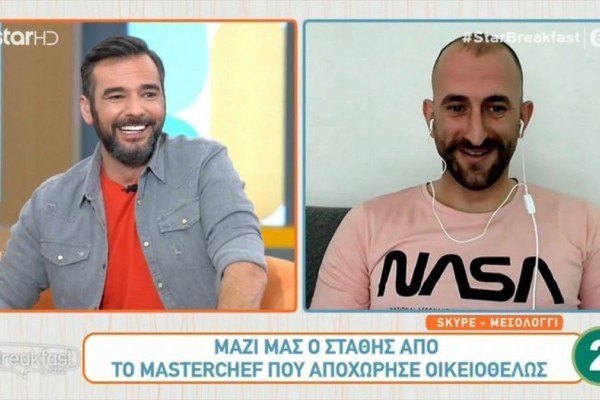 MasterChef 6: Ο πραγματικός λόγος που αποχώρησε ο Στάθης Ταπραντζής (video)