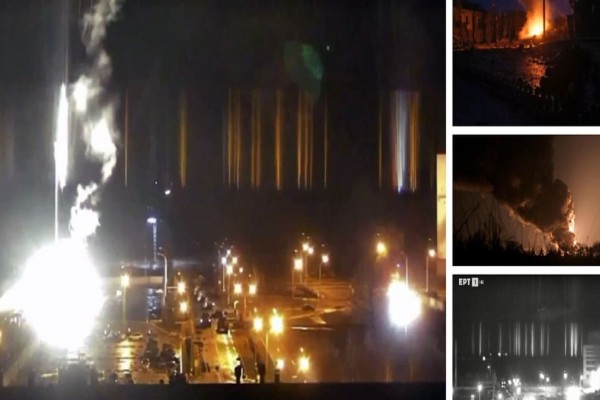 Πόλεμος στην Ουκρανία: Στα χέρια των Ρώσων το πυρηνικό εργοστάσιο της Ζαπορίζια - Ισχυρές εκρήξεις στο Κίεβο (Video)