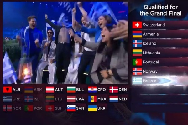 Στον τελικό της Eurovision η Ελλάδα! Ποιες άλλες χώρες πέρασαν;