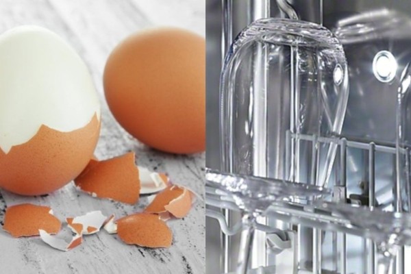 Το πανέξυπνο κόλπο με το ποτήρι για να καθαρίσετε οποιοδήποτε βραστό αυγό! (video)