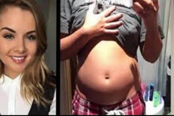 Έβγαλε 2 φωτογραφίες με 12 ώρες διαφορά και έπαθε σοκ με την κοιλιά της - Μοιάζει με έγκυο αλλά...