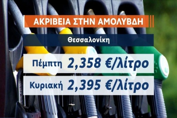 Καύσιμα: Σε ποια νησιά «πέταξε» η βενζίνη στα πάνω από 2,80€! Στα 2,5€ στην Αττική μέσα στη βδομάδα - «Καμπανάκι» πρατηριούχων (Video)