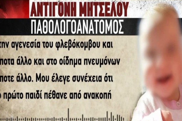 Νεκρά παιδιά στην Πάτρα: «Δεν ενημερώθηκα...» - «Πόλεμος» γιατρού-ιατροδικαστή για το πανάκι της Ίριδας (Video)