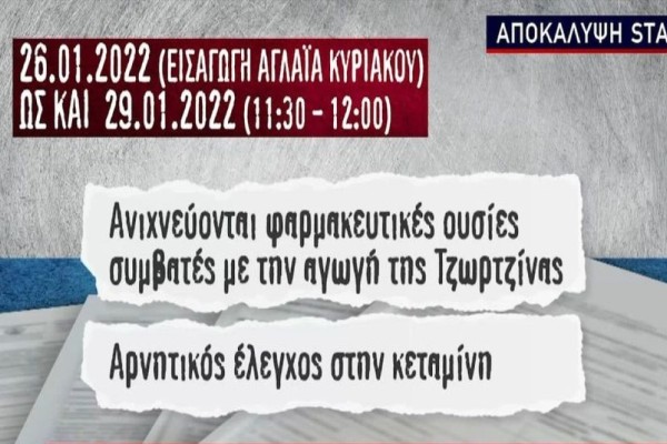 Νεκρά παιδιά στην Πάτρα: «Δεν εντοπίστηκε κεταμίνη πριν...» - Η σημείωση του καθηγητή Ράικου που βάζει σε σκέψεις (Video)