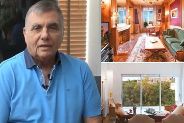 Γιώργος Τράγκας: Αυτό είναι το σπίτι του στον Παρνασσό - Σε άθλια κατάσταση και λεηλατημένο (video)