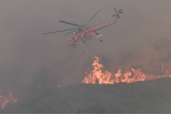 Μάχη με τις φλόγες στην Άμφισσα: Ανησυχία για αναζωπύρωση κοντά στην Ιτέα