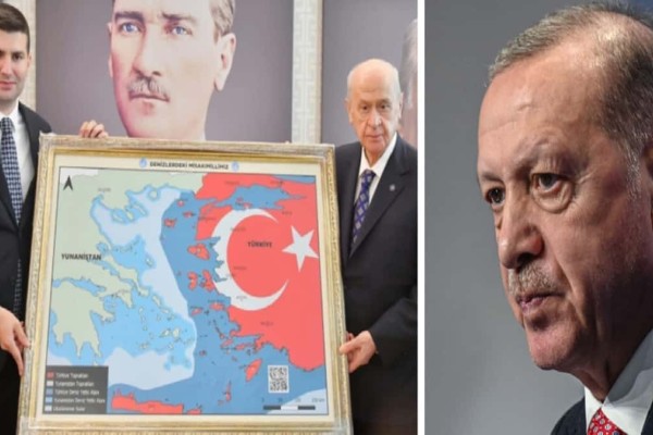 Ελληνοτουρκικά: Που οφείλεται η «αφωνία» Ερντογάν στις ακρότητες με τους χάρτες Μπαχτσελί - Γιατί δεν έχει πει το παραμικρό ο «Σουλτάνος» (Video)